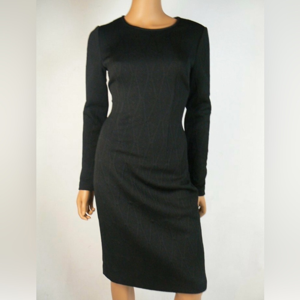 Betsey Johnson Classic Black Long Sleeve Dress